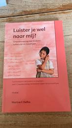 Martine Delfos - Luister je wel naar mij?, Ophalen of Verzenden, Zo goed als nieuw, Martine Delfos