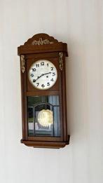 Junghans, antiek eikenhouten wandklok, regulateur, Antiek en Kunst, Ophalen