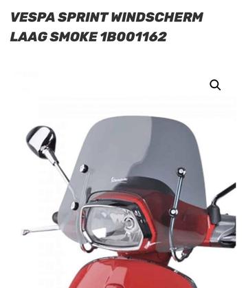 Vespa Sprint windschermen – laag model smoke + meerder model beschikbaar voor biedingen