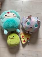 Squishmallow Knuffels en 2 andere knuffels, Ophalen, Zo goed als nieuw, Overige typen