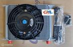 Universal 30 Row Engine Transmission 10an Oil Cooler + 7"fan, Nieuw, Ophalen of Verzenden