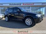 BMW X3 3.0i Executive mooie originele auto zie foto's en inf, Gebruikt, 2000 kg, Parkeersensor, Zwart