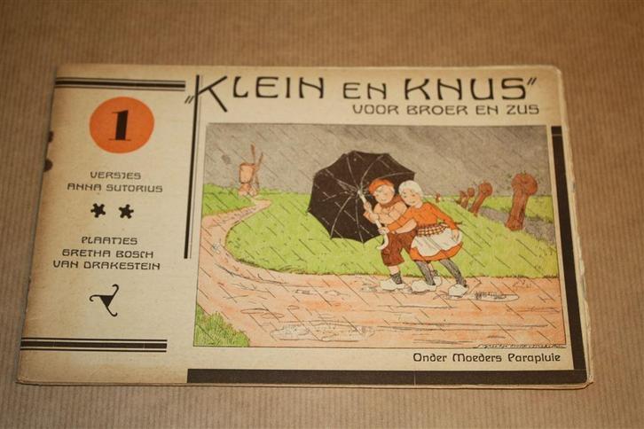 Klein en knus voor broer en zus. 1. Uitgave 1910., Boeken, Prentenboeken en Plaatjesalbums, Gelezen, Ophalen of Verzenden