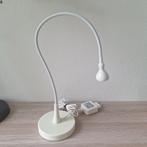 Vintage Ikea Jansjo witte lamp bureaulamp flexibele hals, Ophalen of Verzenden, Zo goed als nieuw, Minder dan 50 cm
