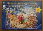 Ravensburger Kerst Puzzel, Hobby en Vrije tijd, Denksport en Puzzels, Verzenden, 500 t/m 1500 stukjes, Zo goed als nieuw, Legpuzzel