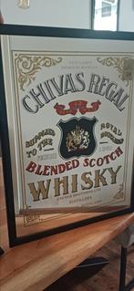 Man cave Chivas Regal spiegel, Antiek en Kunst, Antiek | Spiegels, Ophalen of Verzenden, Rechthoekig, Minder dan 50 cm, Minder dan 100 cm