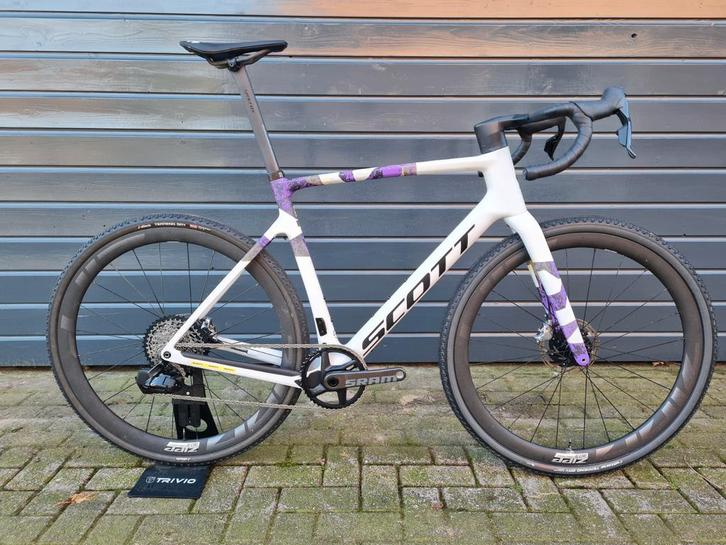 Demo Scott Addict RC Gravel maat L Sram Red 1x12 Zipp, Fietsen en Brommers, Fietsen | Racefietsen, Zo goed als nieuw, Heren, Overige merken