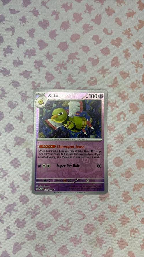 Xatu, Hobby en Vrije tijd, Verzamelkaartspellen | Pokémon, Zo goed als nieuw, Ophalen of Verzenden