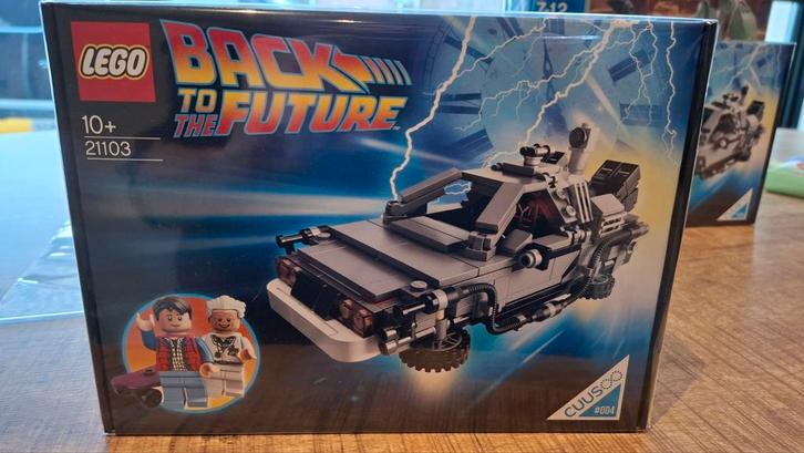 Lego Back to the Future DeLorean 21103 - Nieuw in doos!, Kinderen en Baby's, Speelgoed | Duplo en Lego, Nieuw, Lego, Complete set