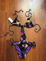 Nieuw - Seafolly stoere tropical zwarte bikini - XS, Kleding | Dames, Zwart, Nieuw, Badpak, Ophalen of Verzenden
