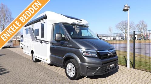 Knaus 640 MEG Vansation VanWave 2023 180PK AUTOMAAT HEFBED, Caravans en Kamperen, Campers, Bedrijf, tot en met 4, Half-integraal