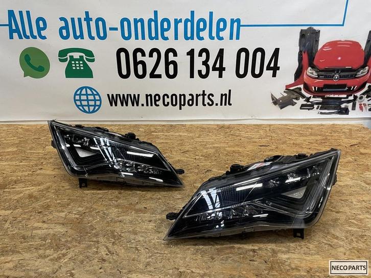 SEAT LEON 5F FACELIFT VOL LED KOPLAMP ORIGINEEL COMPLEET, Auto-onderdelen, Verlichting