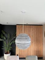 Prachtige Kartonnen Hanglampen (3) - Wit " moon" alike, Huis en Inrichting, Lampen | Hanglampen, Minder dan 50 cm, Overige materialen