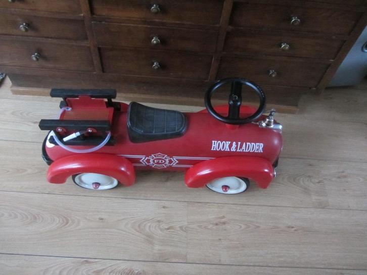 te koop Stoere Marquant brandweer loopauto., Kinderen en Baby's, Speelgoed | Buiten | Voertuigen en Loopfietsen, Zo goed als nieuw