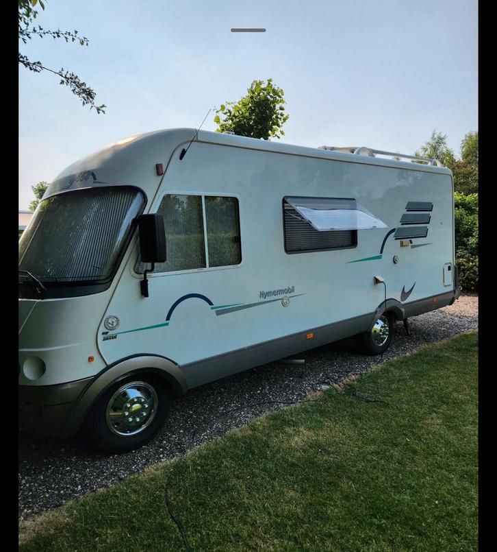 Hymer B 654 Integraal Camper, Caravans en Kamperen, Campers, Particulier, tot en met 4, Integraal, Hymer, Fiat, Diesel, Handgeschakeld