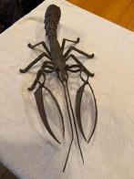Kreeft ijzer 60 cm, Ophalen of Verzenden, Gebruikt, Reptiel of Amfibie, Beeldje of Figuurtje