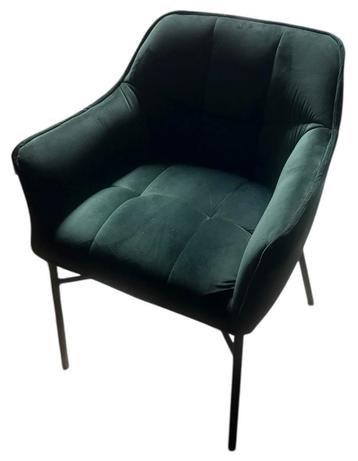 Eetkamerstoelen Set (6) Velvet beschikbaar voor biedingen