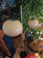 Vintage Design Vloerlamp, Huis en Inrichting, Lampen | Vloerlampen, Gebruikt, Vintage, Ophalen of Verzenden, Glas