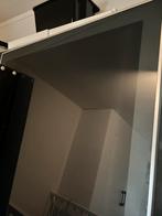 Schuifdeur pax 100 x 201 met rail zwart glas (geen kast), Huis en Inrichting, Kasten | Kledingkasten, Ophalen, Zo goed als nieuw
