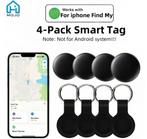 4 stuks Smart tag draadloze A-Tracker, voor de "Find My" app, Ophalen of Verzenden, Nieuw, Overige typen, Apple iPhone