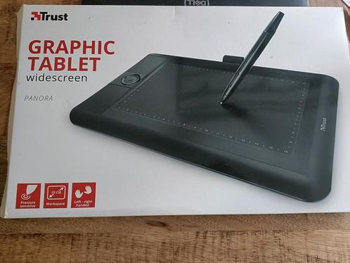 Tekentablet Trusten Panora Graphic Tablet Widescreen, Computers en Software, Tekentablets, Zo goed als nieuw, Ophalen