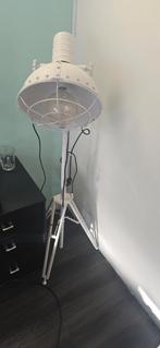 Industriële vloerlamp - Wit, Huis en Inrichting, Lampen | Vloerlampen, Ophalen, Zo goed als nieuw, 150 tot 200 cm