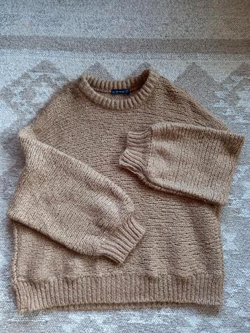 Zgan fluffy oversized Zara Knitted trui Mt M  beschikbaar voor biedingen