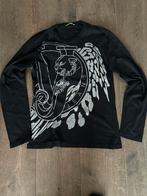 Versace shirt maat L, Kleding | Heren, Ophalen of Verzenden, Zo goed als nieuw, Zwart