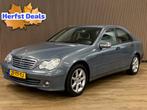 Mercedes-Benz C-klasse 180 K. Classic|Navigatie|Climate Cont, Auto's, Zwart, 1796 cc, Origineel Nederlands, Bedrijf
