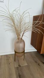 Vaas met decoratie takken, Huis en Inrichting, Woonaccessoires | Vazen, Ophalen, Overige kleuren, Minder dan 50 cm, Glas