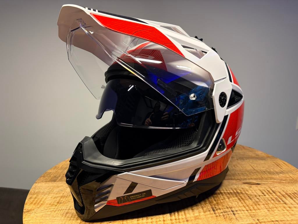 Motor helm LS2 Pioneer II, Motoren, Overige merken, XS, Offroadhelm, Dames