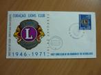Eerstedagenvelon Ned. Antillen - Curacao Lions Club 19461971, Postzegels en Munten, Postzegels | Eerstedagenveloppen, Onbeschreven