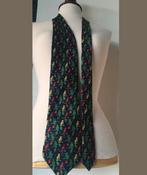 Prachtige Luxe Pierre Morin Stropdas met Papegaaien Nieuw, Ophalen of Verzenden, Nieuw, Overige kleuren, Met patroon