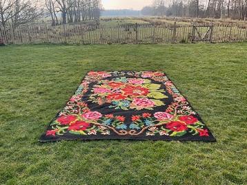  Bodison rozenkelim – 100% wol – handgeweven – 322  192 cm beschikbaar voor biedingen