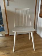 Vintage Deense Farstrup spijlenstoel (Scandinavisch design), Huis en Inrichting, Ophalen, Gebruikt, Wit, Eén