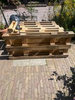Europallets voor bedbodem of andere projecten, Doe-het-zelf en Verbouw, Hout en Planken, Ophalen, Gebruikt, 50 mm of meer, Pallet