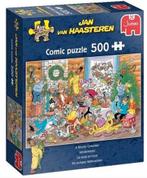 Jan van Haasteren puzzel puzzle Kerstkriebels 500, Hobby en Vrije tijd, Denksport en Puzzels, Ophalen of Verzenden, 500 t/m 1500 stukjes