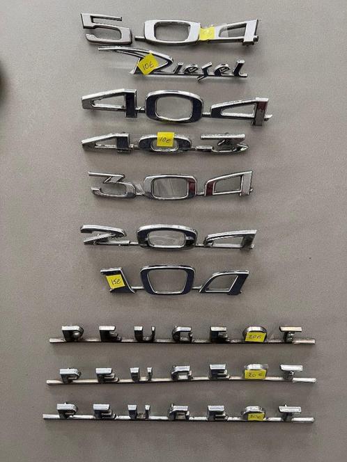 PEUGEOT EMBLEMEN, Hobby en Vrije tijd, Overige Hobby en Vrije tijd, Gebruikt, Ophalen of Verzenden