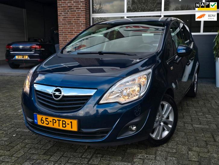 Opel Meriva 1.4 Edition Apk|Cruise |Airco |laag km |Trekhaak, Auto's, Opel, Bedrijf, Te koop, Meriva, ABS, Airbags, Airconditioning