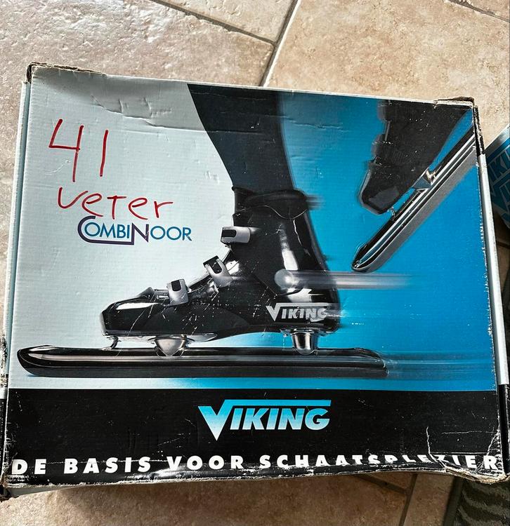 Viking Noren Schaatsen - Maat 41, Sport en Fitness, Schaatsen, Gebruikt, Noren, Viking, Ophalen