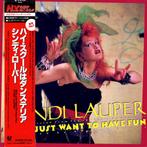 Cyndi Lauper – Girls Just Want To Have Fun (Japan 1984), Maxi-single, Ophalen of Verzenden, Zo goed als nieuw, Pop