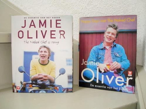 ZGAN - 2x kookboeken - Jamie Oliver, Boeken, Kookboeken, Zo goed als nieuw, Voorgerechten en Soepen, Hoofdgerechten, Overige typen