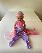 Baby born met kleertjes en eetstoel, Ophalen, Zo goed als nieuw, Babypop