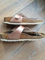 Birkenstock slipper. Rosé / koper metallic. Maat 35 Z.g.a.n., Ophalen of Verzenden, Zo goed als nieuw