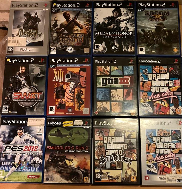 🎮 PlayStation 2 Games – Set van 12 titels, Spelcomputers en Games, Games | Sony PlayStation 2, Zo goed als nieuw, Overige genres