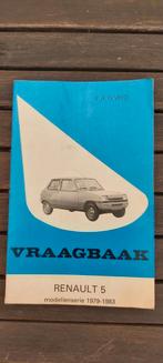 Werkplaatshandboek Renault 5 / 1979 tot en met 1983., Auto diversen, Handleidingen en Instructieboekjes, Ophalen of Verzenden