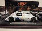 BMW LMR V12 Le Mans #15 Dell wit 1999 Maisto metal 1:18 KRD, Ophalen of Verzenden, Zo goed als nieuw, Auto, Maisto