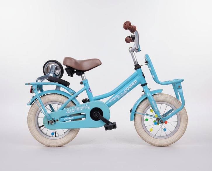 12 inch kinderfiets (met zijwieltjes) Tweedehands, Fietsen en Brommers, Fietsen | Kinderfietsjes, Gebruikt, Minder dan 16 inch