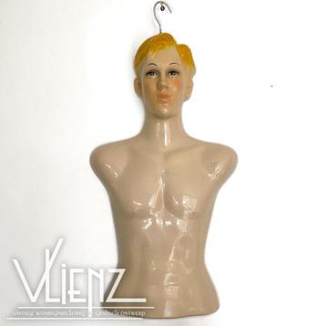 Vintage, retro paspop, mannequin, torso man, jongen beschikbaar voor biedingen