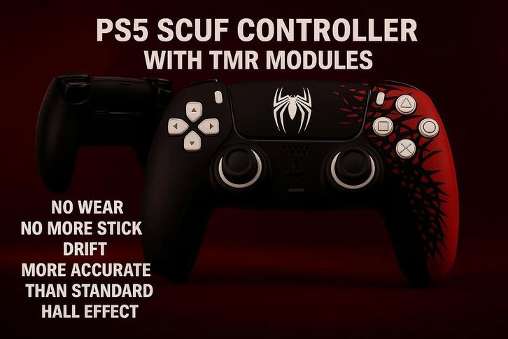 SCUF PS5 Controller + HALLPI TMR Sticks = Pro Gaming, Spelcomputers en Games, Spelcomputers | Sony PlayStation Consoles | Accessoires